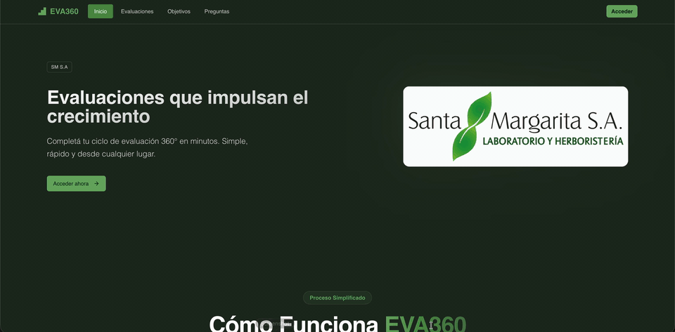 Tutorial de registro en EVA360